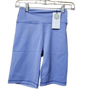 Noize Josie Periwinkle Gym Bike Shorts NEW